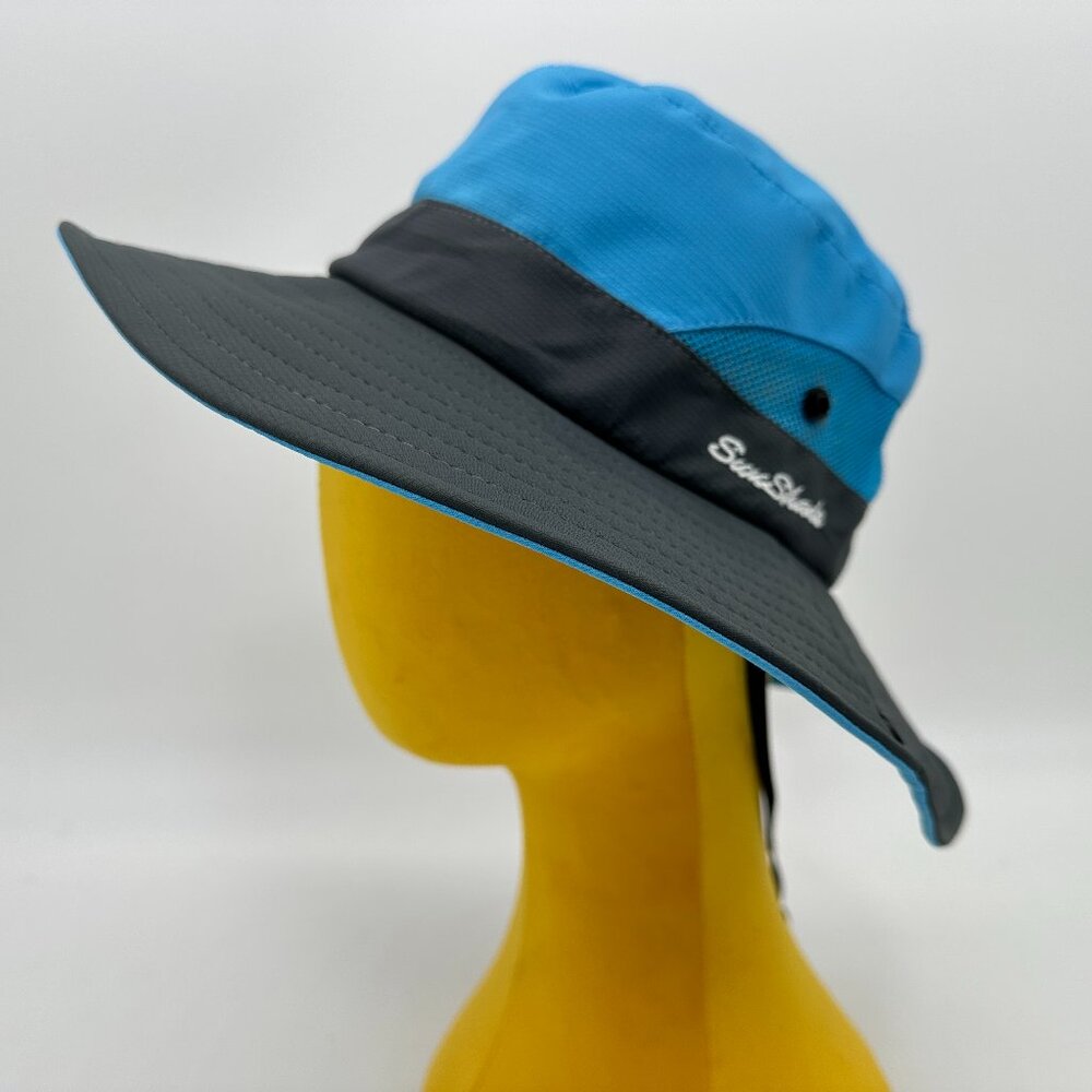 SunShade Bucket Hat w/ Ponytail Slot | UV Protection | Packable Outdoor Cap